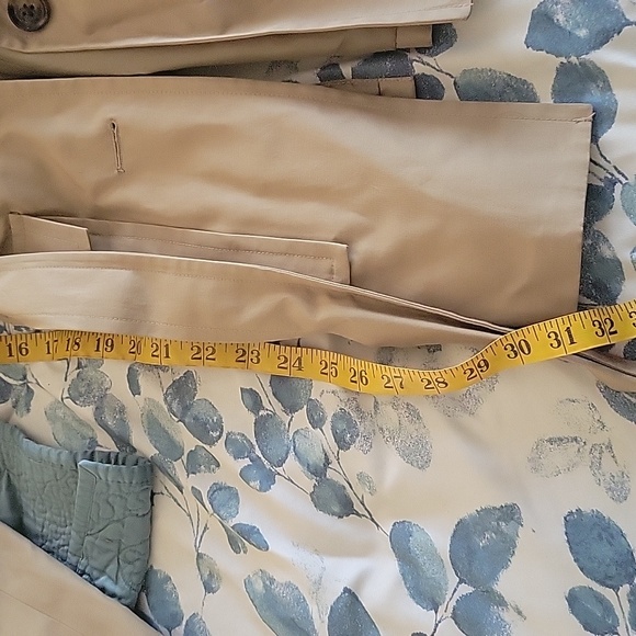 London Fog womens NEW tan trench coat - Picture 6 of 6